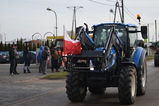 2024.02.09 - Protesty rolników w Podlaskiem
