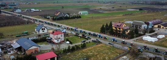 2024.02.09 - Protesty rolników w Podlaskiem