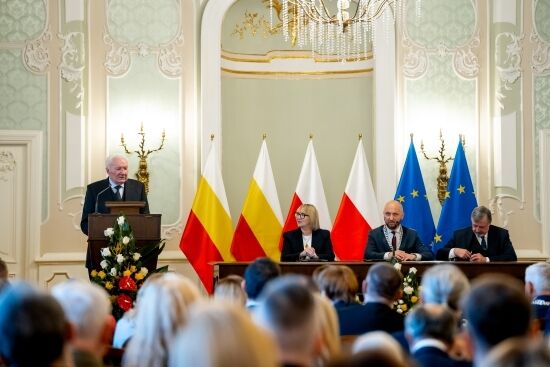 2023.02.17 - Prof. Marian Czesław Szamatowicz Honorowym Obywatelem Miasta Białystok