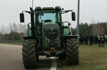 Protest rolników w Podlaskiem