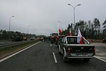 Protest rolników w Podlaskiem