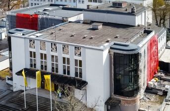 Teatr Dramatyczny im. A.Węgierki - raport stanu prac budowlanych