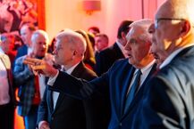Wieczór wyborczy w Koalicji Obywatelskiej. Reakcja na wyniki exit poll