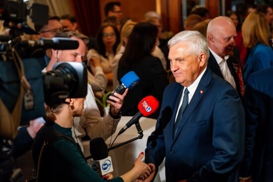 2024.04.07 - Wieczór wyborczy w Koalicji Obywatelskiej. Reakcja na wyniki exit poll