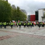 Protest branży drzewnej w Białymstoku 