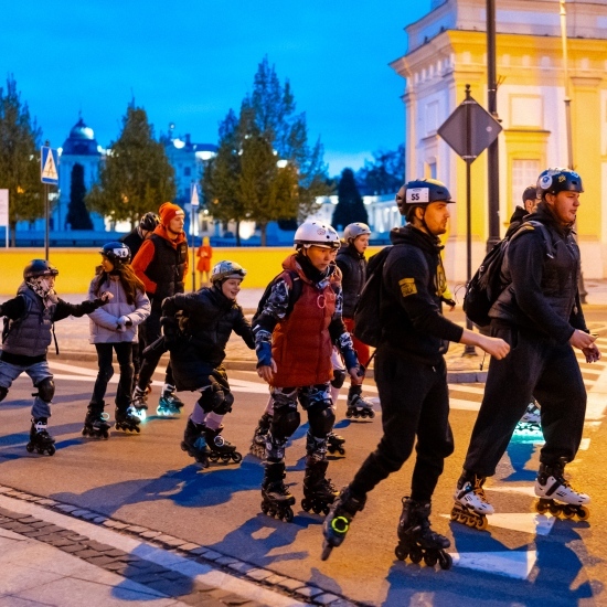 2024.04.21 - Nightskating - nocny przejazd na rolkach ulicami Białegostoku