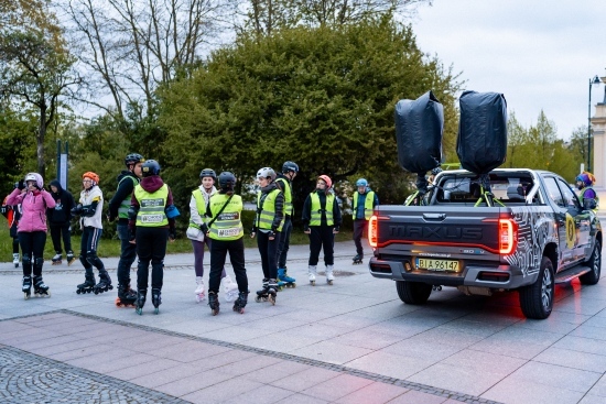 2024.04.21 - Nightskating - nocny przejazd na rolkach ulicami Białegostoku