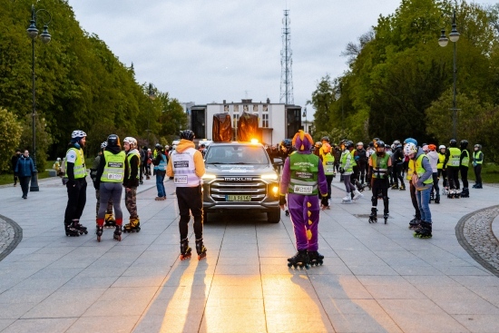 2024.04.21 - Nightskating - nocny przejazd na rolkach ulicami Białegostoku