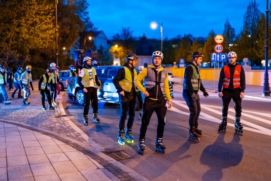 2024.04.21 - Nightskating - nocny przejazd na rolkach ulicami Białegostoku