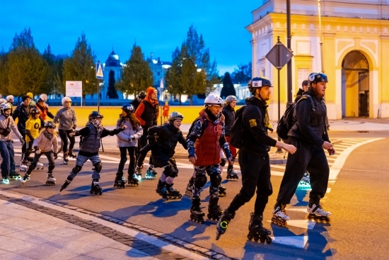 2024.04.21 - Nightskating - nocny przejazd na rolkach ulicami Białegostoku