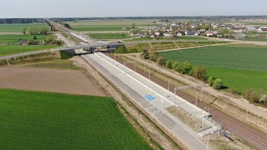 Rail Baltica: wiadukty na trasie Czyżew - Łapy