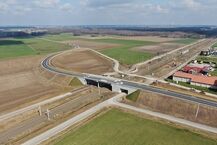 Rail Baltica: wiadukty na trasie Czyżew - Łapy