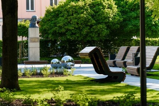 2024.05.22 - Skwer im. Pawła Adamowicza odnowiony. Jak teraz wygląda?