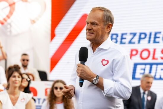 2024.05.24 - Donald Tusk odwiedza stolicę Podlasia. Spotkanie z Białostoczanami