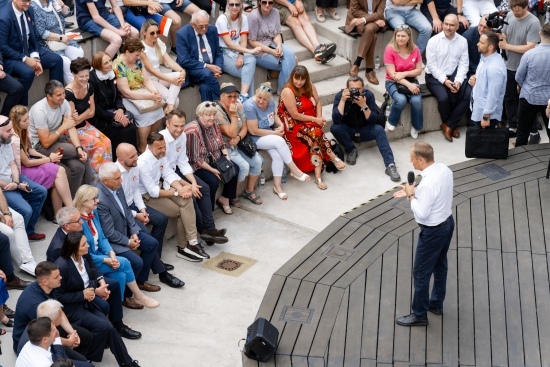 2024.05.24 - Donald Tusk odwiedza stolicę Podlasia. Spotkanie z Białostoczanami