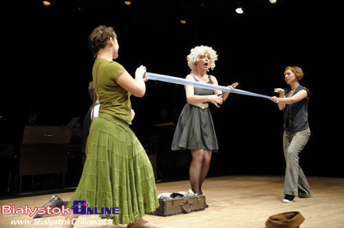 Spektakl Akademii Teatralnej "W głębokim dole"