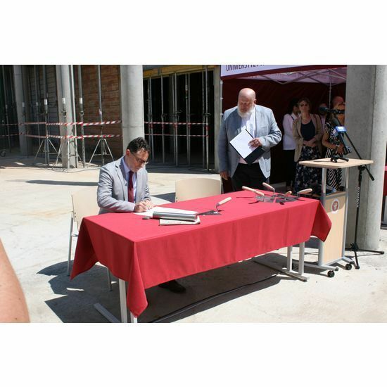 Wmurowanie kamienia węgielnego pod budynek wydziału nauk humianistycznych 