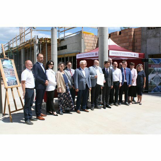 Wmurowanie kamienia węgielnego pod budynek wydziału nauk humianistycznych 