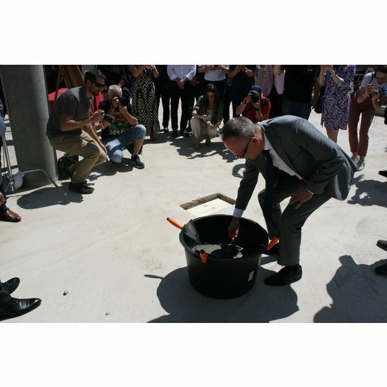 Wmurowanie kamienia węgielnego pod budynek wydziału nauk humianistycznych 