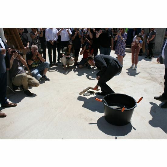 Wmurowanie kamienia węgielnego pod budynek wydziału nauk humianistycznych 