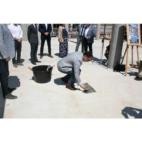 Wmurowanie kamienia węgielnego pod budynek wydziału nauk humianistycznych 