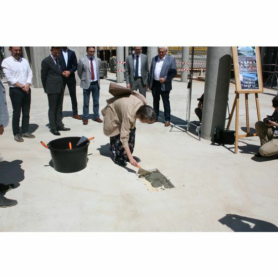 Wmurowanie kamienia węgielnego pod budynek wydziału nauk humianistycznych 