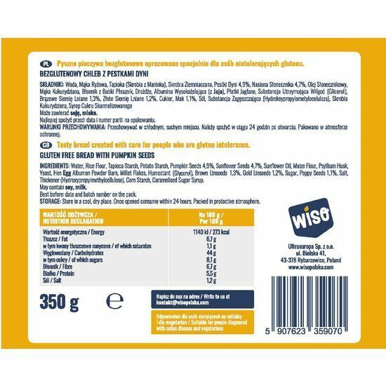 Wycofany chleb bezglutenowy