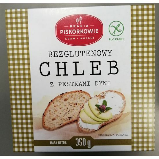 Wycofany chleb bezglutenowy