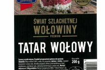 Ostrzeżenie GIS przed partią tatara wołowego 