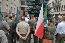 Ogólnopolski protest leśników w Białymstoku