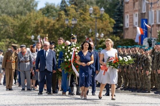 2024.08.15 - Obchody Święta Wojska Polskiego pod pomnikiem Józefa Piłsudskiego