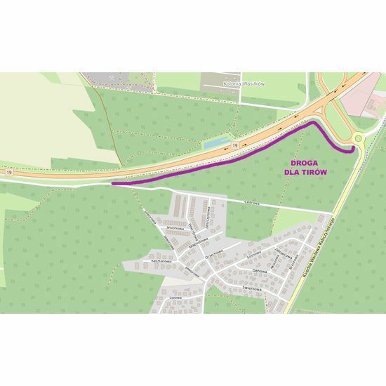 Problem Osiedla Leśnego w Wasilkowie. Budowa drogi S19 