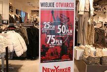Otwarcie sklepu New Yorker