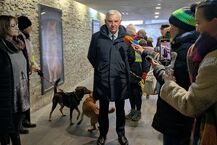 Wystawa ze zdjęciami zwierząt z białostockiego schroniska