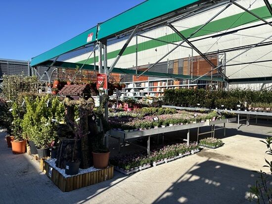 Ogród zewnętrzny w Leroy Merlin 