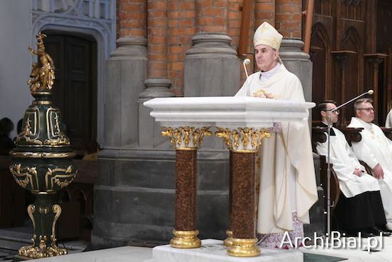 Wielki Czwartek w białostockiej katedrze