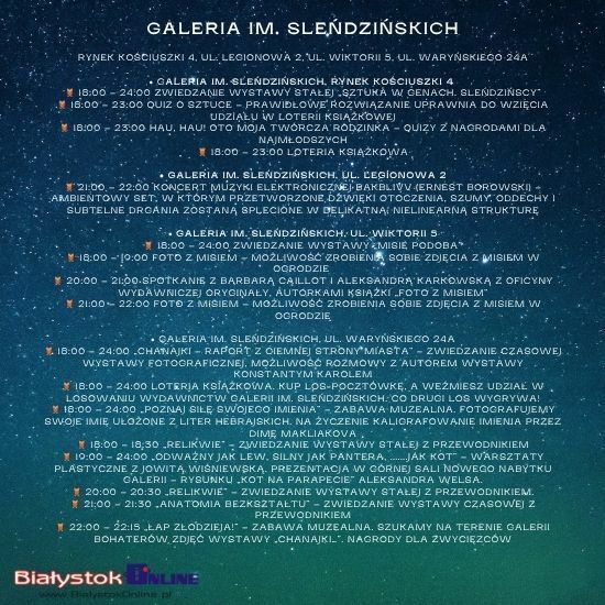 Noc Muzeów Białystok 2025