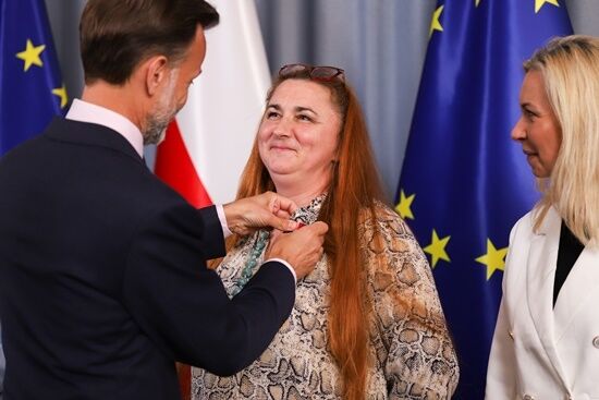 Aktorzy Teatru Dramatycznego z prestiżowymi odznaczeniami państwowymi