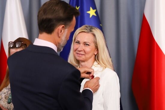 Aktorzy Teatru Dramatycznego z prestiżowymi odznaczeniami państwowymi