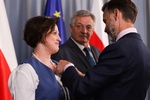 Aktorzy Teatru Dramatycznego z prestiżowymi odznaczeniami państwowymi