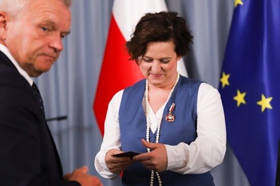 Aktorzy Teatru Dramatycznego z prestiżowymi odznaczeniami państwowymi