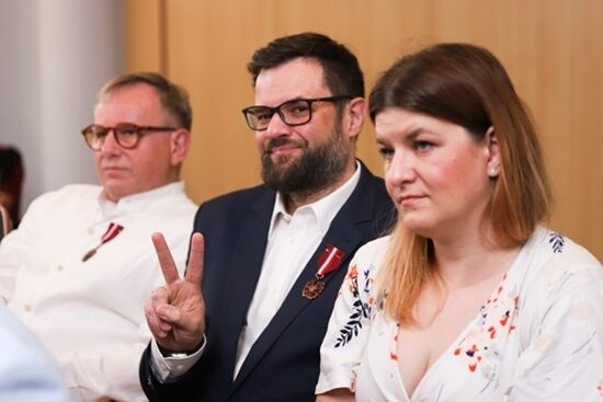 Aktorzy Teatru Dramatycznego z prestiżowymi odznaczeniami państwowymi