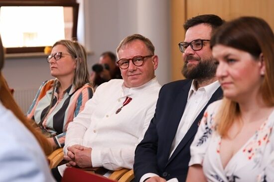 Aktorzy Teatru Dramatycznego z prestiżowymi odznaczeniami państwowymi