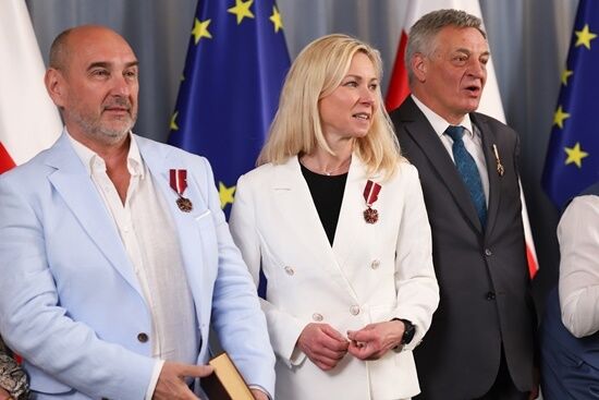 Aktorzy Teatru Dramatycznego z prestiżowymi odznaczeniami państwowymi