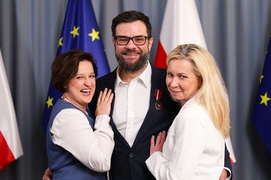 Aktorzy Teatru Dramatycznego z prestiżowymi odznaczeniami państwowymi