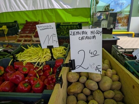 Ceny owoców i warzyw