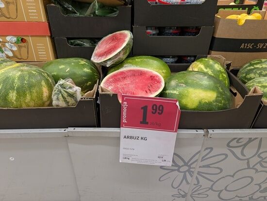 Ceny owoców i warzyw