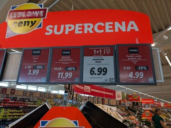 Ceny owoców i warzyw