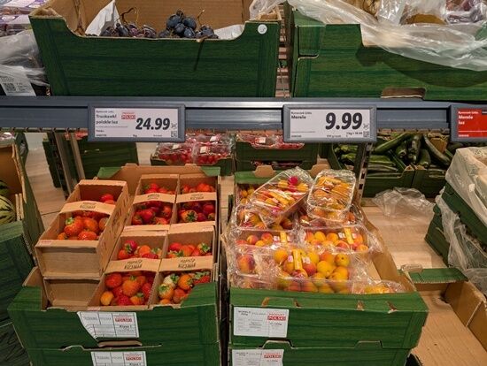 Ceny owoców i warzyw