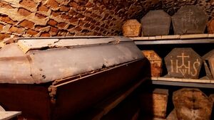 Krypty, podziemia i wnętrze Kościoła Farnego w Białymstoku